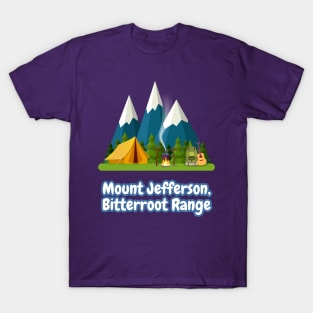 Mount Jefferson, Bitterroot Range T-Shirt